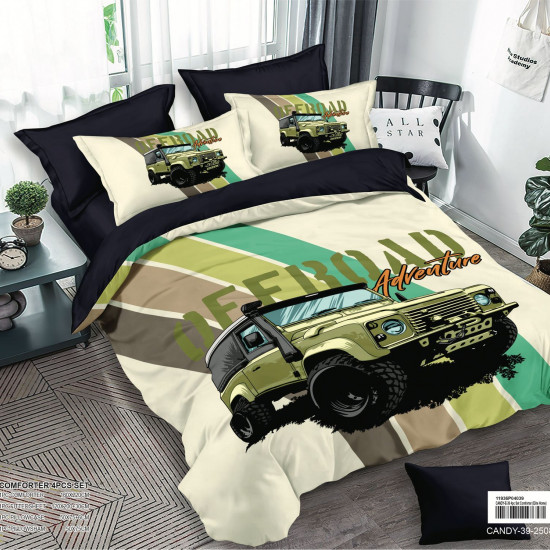 4-Piece Kids Comforter Bedding Set 4-Piece Kids Comforter Bedding Set