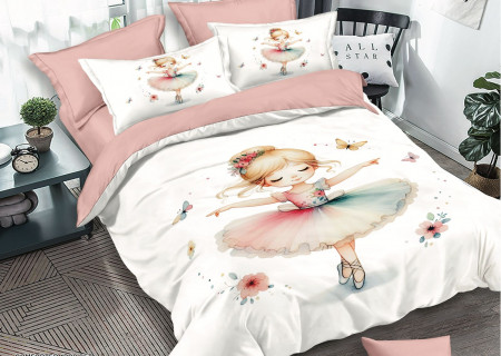 4-Piece Kids Comforter Bedding Set
