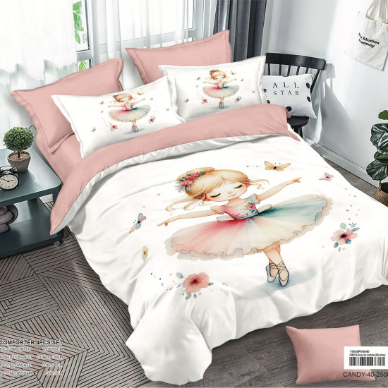4-Piece Kids Comforter Bedding Set 4-Piece Kids Comforter Bedding Set