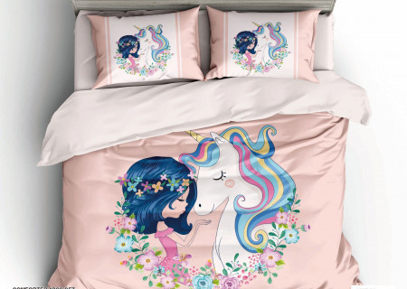 4-Piece Kids Comforter Bedding Set