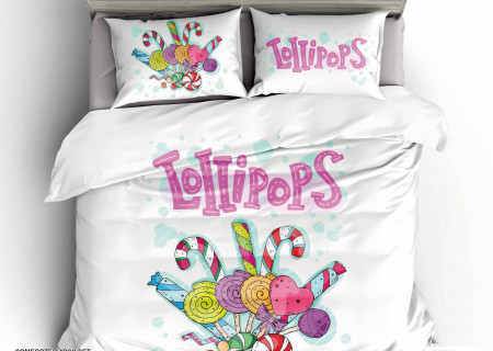 4-Piece Kids Comforter Bedding Set