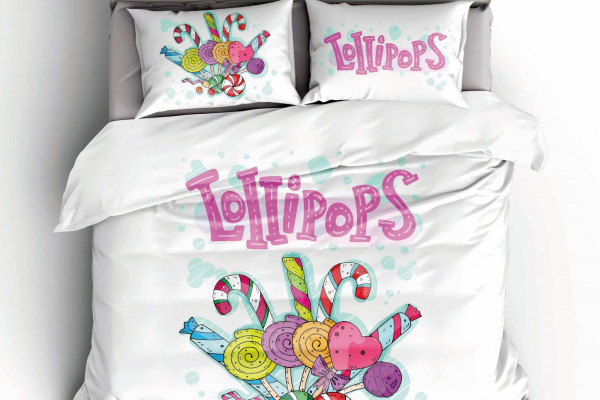 4-Piece Kids Comforter Bedding Set