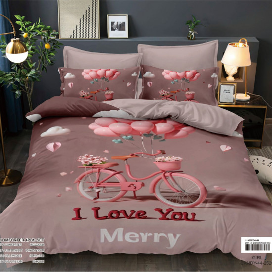 4-Piece Kids Comforter Bedding Set