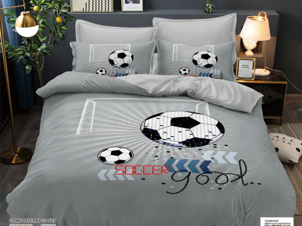 4-Piece Kids Comforter Bedding Set
