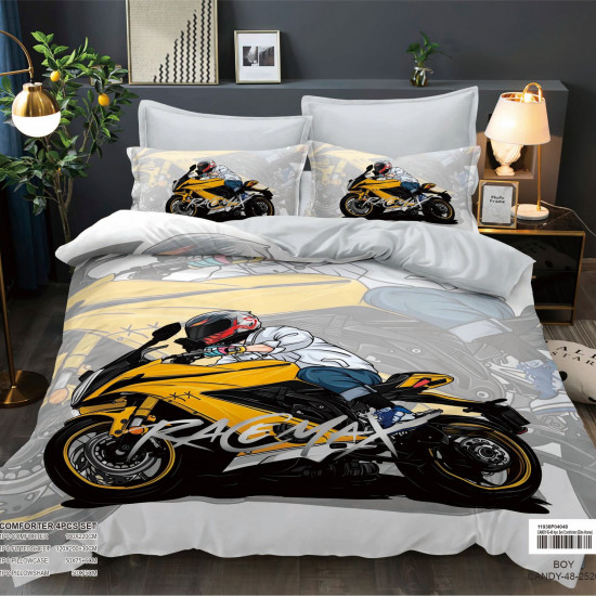 4-Piece Kids Comforter Bedding Set