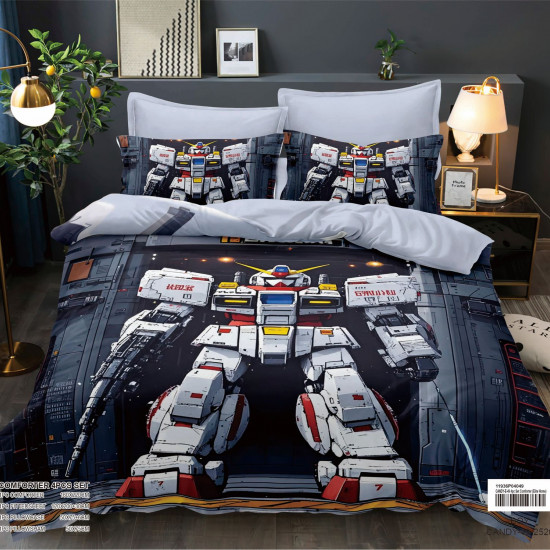 4-Piece Kids Comforter Bedding Set