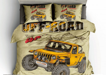 4-Piece Kids Comforter Bedding Set