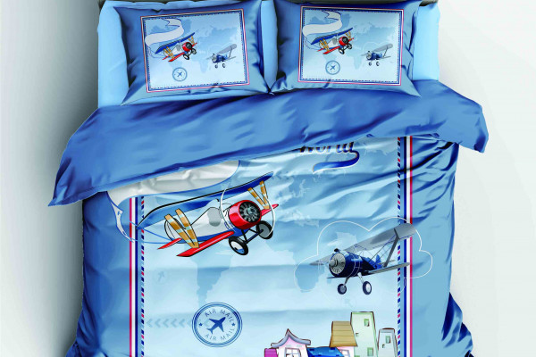 4-Piece Kids Comforter Bedding Set