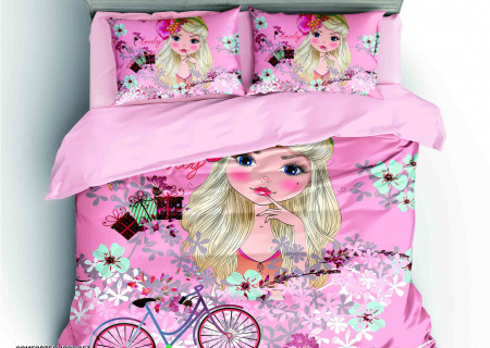 4-Piece Kids Comforter Bedding Set