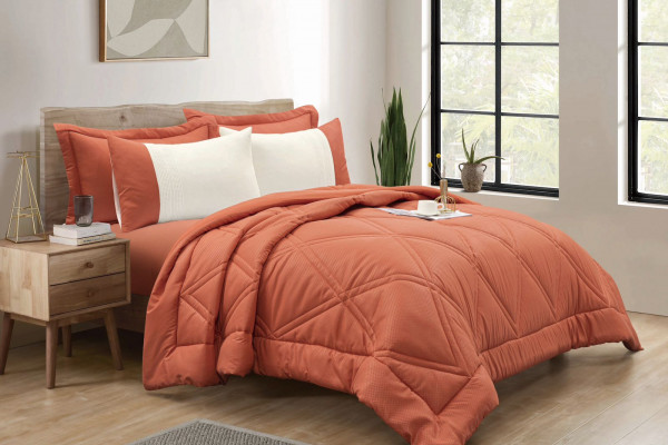 6PC COMFORTER SET-DOUBLE