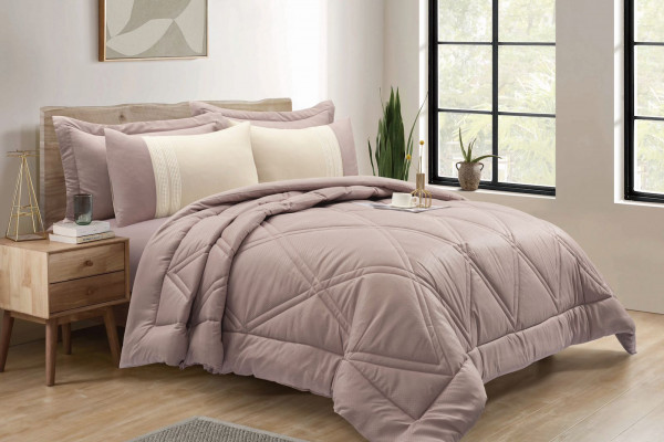 6PC COMFORTER SET-DOUBLE