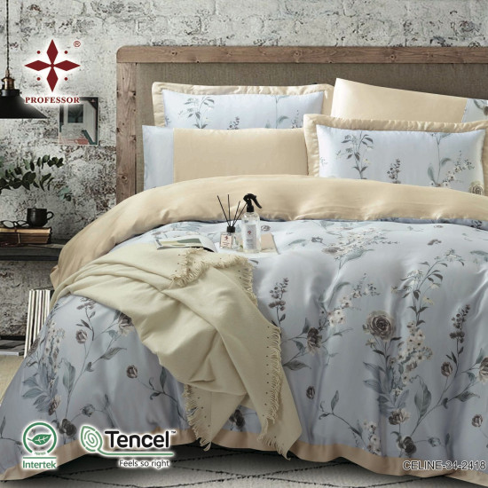 100% Cotton 6 Piece Super King Size Comforter Set - Silk Soft 100% Cotton 6 Piece Super King Size Comforter Set - Silk Soft