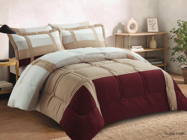 6-Piece Double Super King Size Comforter Set