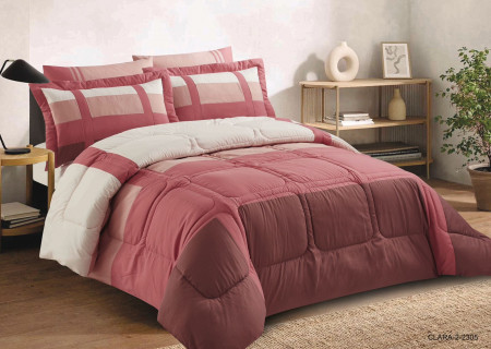 6-Piece Double Super King Size Comforter Set
