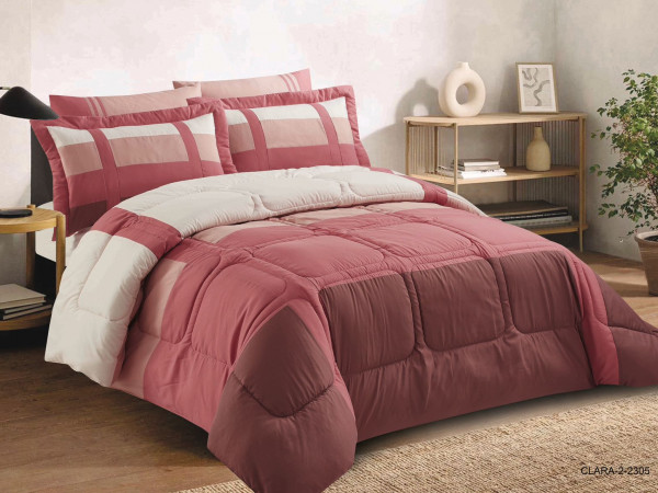 6-Piece Double Super King Size Comforter Set