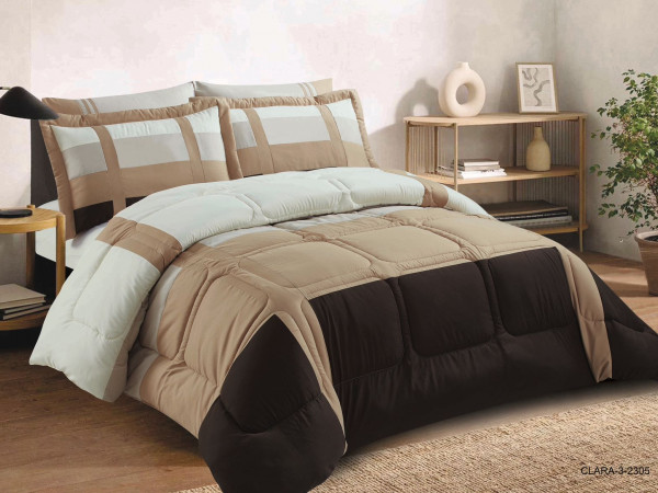6-Piece Double Super King Size Comforter Set