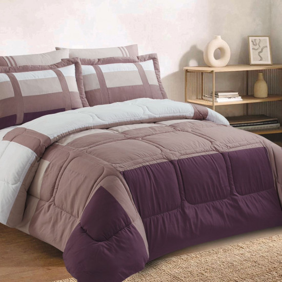 6-Piece Double Super King Size Comforter Set