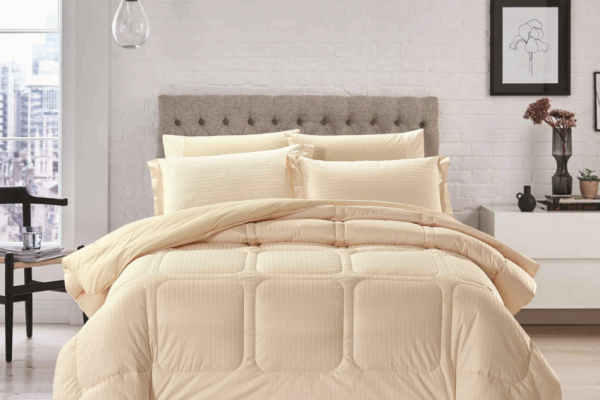 6-Piece Super King Size Bedding Set – 100% Hotel Cotton