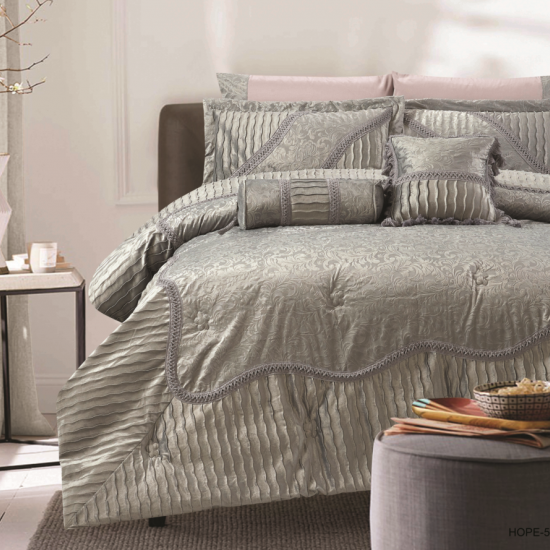 8PC COMFORTER SET-DOUBLE