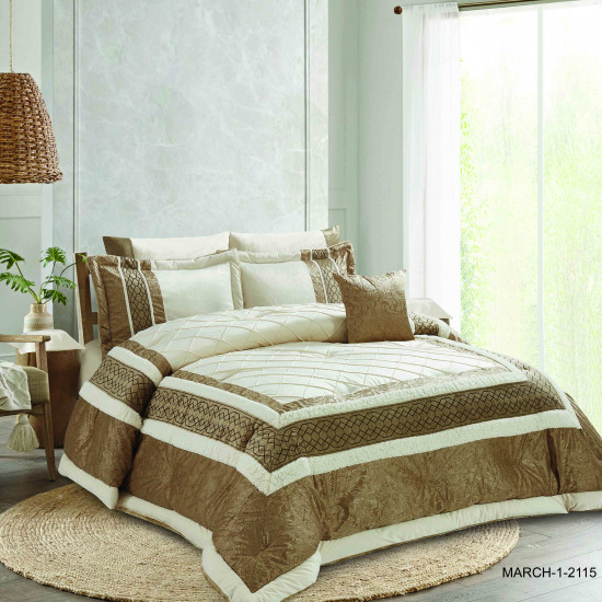 9PC COMFORTER SET-DOUBLE - BLANKET INSIDE | VELVET OUTSIDE 9PC COMFORTER SET-DOUBLE - BLANKET INSIDE | VELVET OUTSIDE