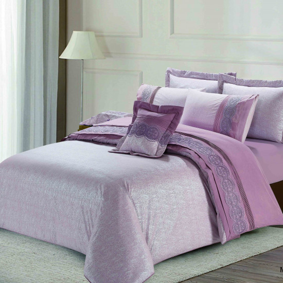 9PC COMFORTER SET-DOUBLE 9PC COMFORTER SET-DOUBLE