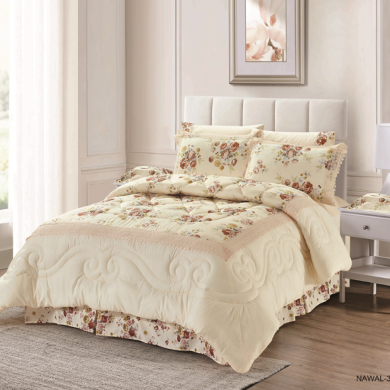 4PC COMFORTER SET-QUEEN SIZE - 100% COTTON 