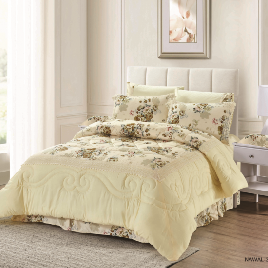 4PC COMFORTER SET-QUEEN SIZE - 100% COTTON 