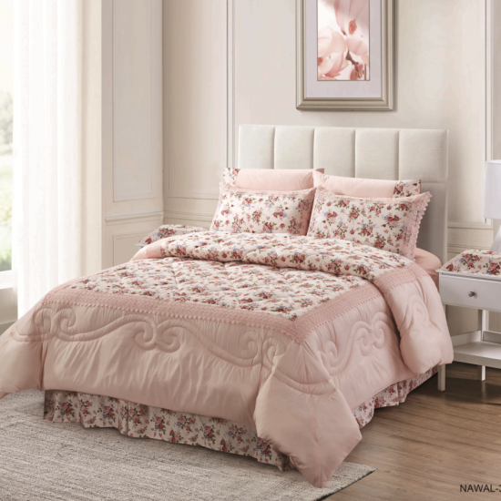 4PC COMFORTER SET-QUEEN SIZE - 100% COTTON 