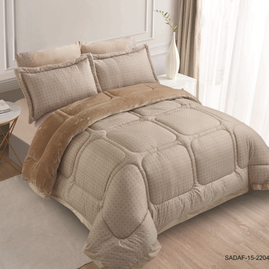 6PC BLANKET COMFORTER SET-DOUBLE