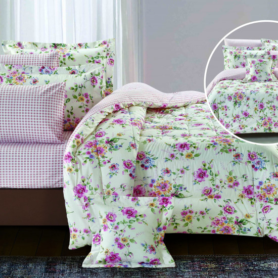 7PC SET DUVET COVER-DOUBLE- 100% COTTON 240x260 7PC SET DUVET COVER-DOUBLE- 100% COTTON 240x260