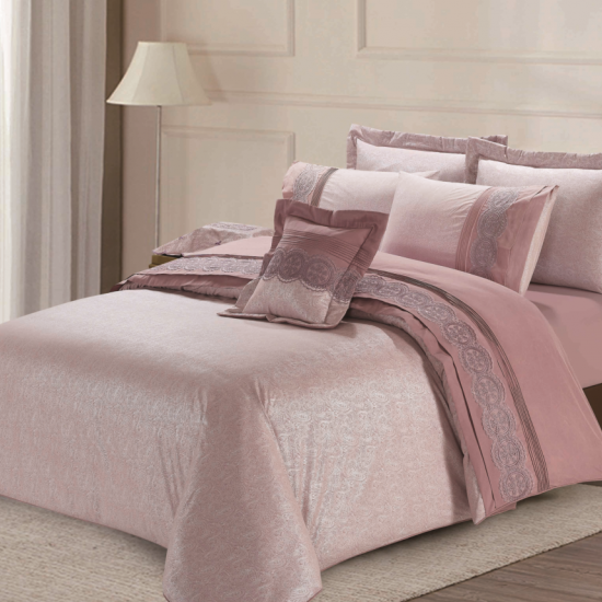 9PC SET DUVET COVER-DOUBLE