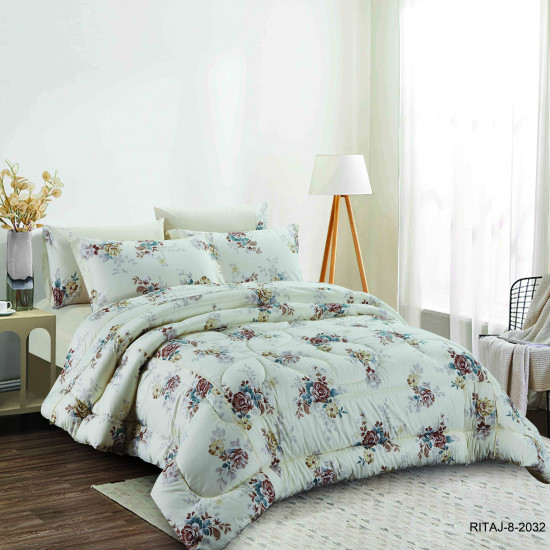 6PC SET DUVET COVER-DOUBLE - 240x260 - 100% COTTON 6PC SET DUVET COVER-DOUBLE - 240x260 - 100% COTTON