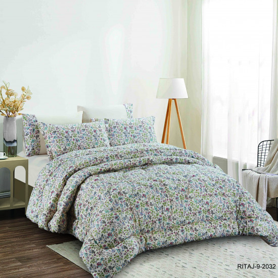 6PC SET DUVET COVER-DOUBLE - 240x260 - 100% COTTON 6PC SET DUVET COVER-DOUBLE - 240x260 - 100% COTTON