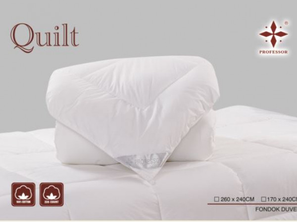 QUILT - DOUBLE - 100% HOTEL COTTON - SUPERKING SIZE - 240*260 CM