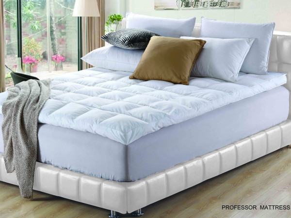 Premium 100% Cotton Mattress Topper – 120x200 cm, 10 cm Thickness