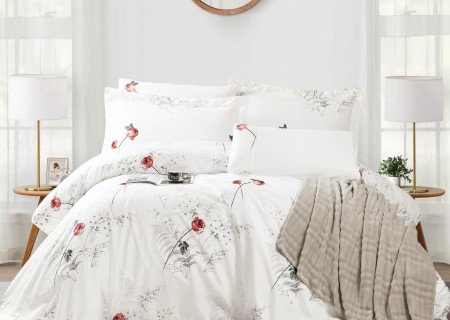 Duvet cover 6pcs set superking size (Without filling)