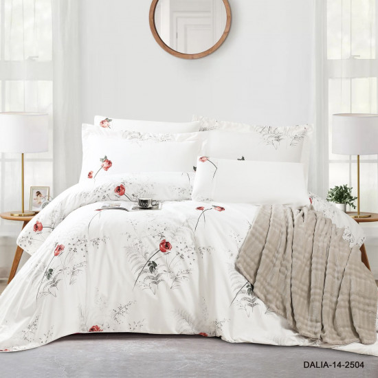 Duvet cover 6pcs set superking size (Without filling)