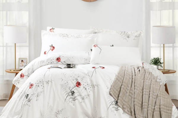 Duvet cover 6pcs set superking size (Without filling)