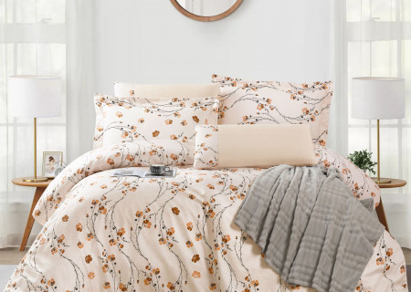 Duvet cover 6pcs set superking size (Without filling)