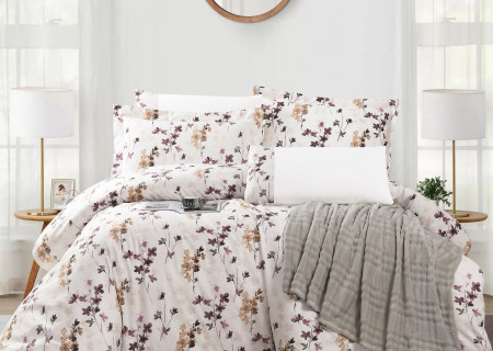 Duvet cover 6pcs set superking size (Without filling)