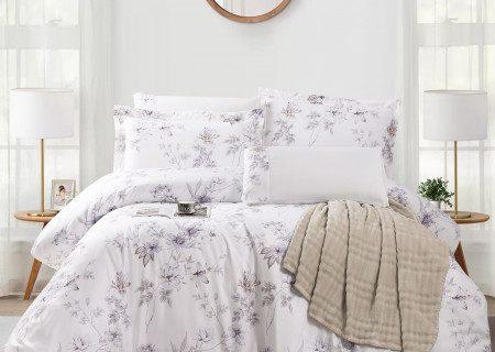 Duvet cover 6pcs set superking size (Without filling)