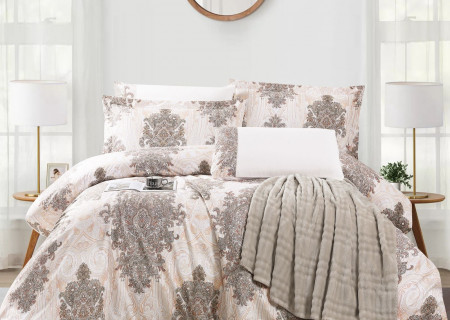 Duvet cover 6pcs set superking size (Without filling)