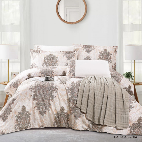 Duvet cover 6pcs set superking size (Without filling)