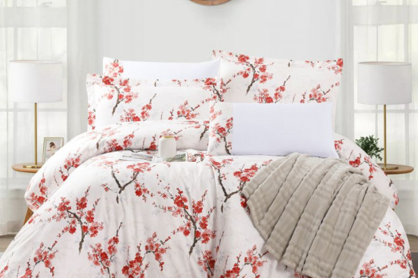 Duvet cover 6pcs set superking size (Without filling)