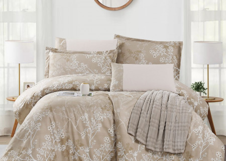 Duvet cover 6pcs set superking size (Without filling)