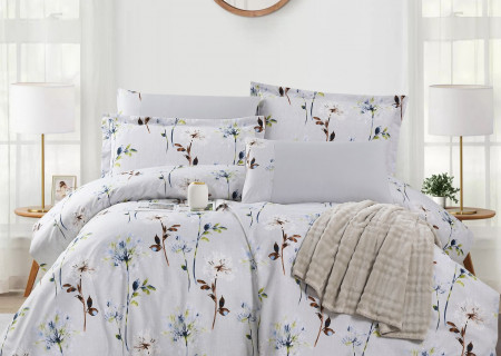 Duvet cover 6pcs set superking size (Without filling)