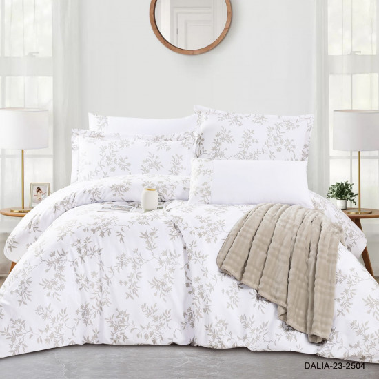 Duvet cover 6pcs set superking size (Without filling)