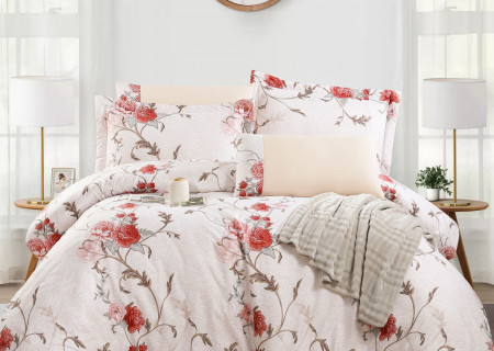 Duvet cover 6pcs set superking size (Without filling)