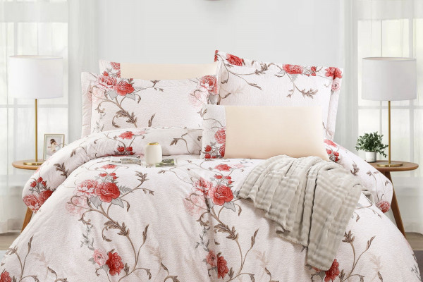 Duvet cover 6pcs set superking size (Without filling)