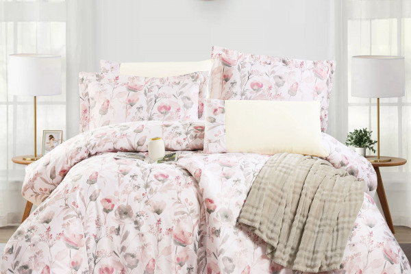 Duvet cover 6pcs set superking size (Without filling)